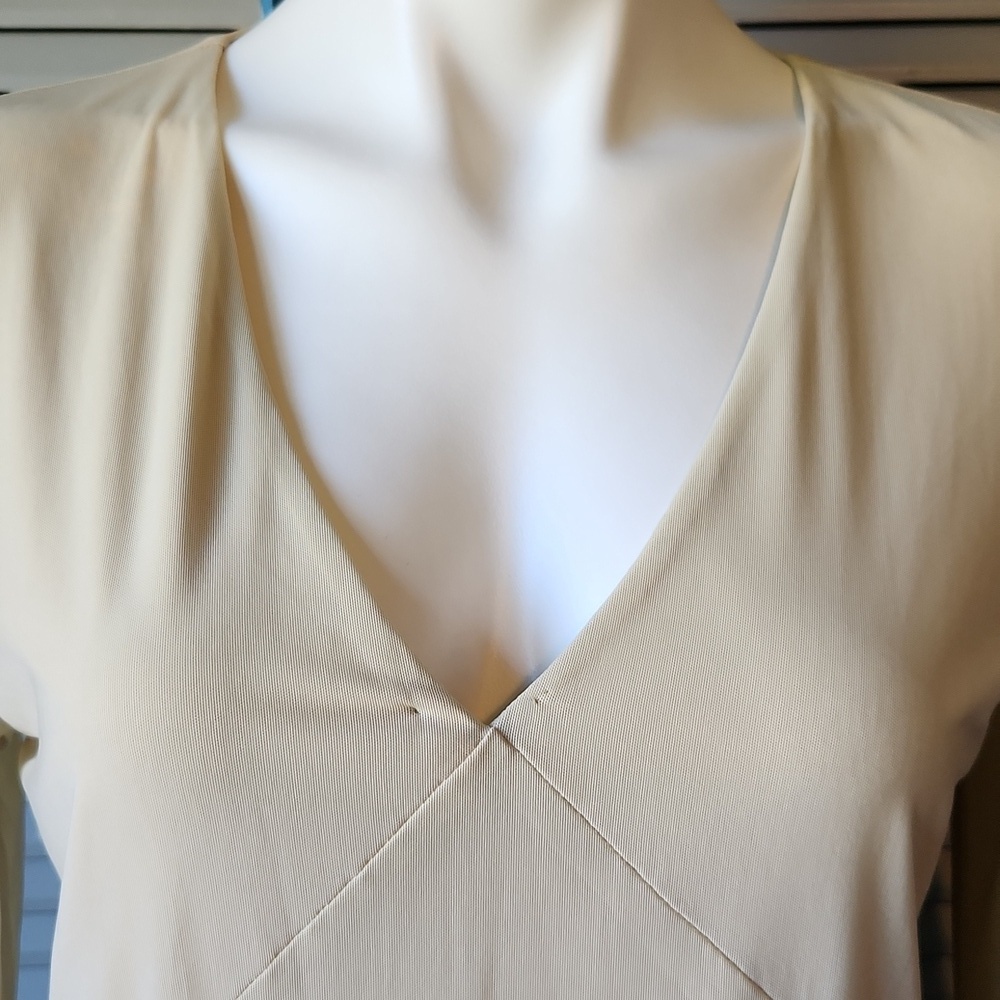 Spenser Jeremy Beige Embroidered Top - Picture 3 of 11